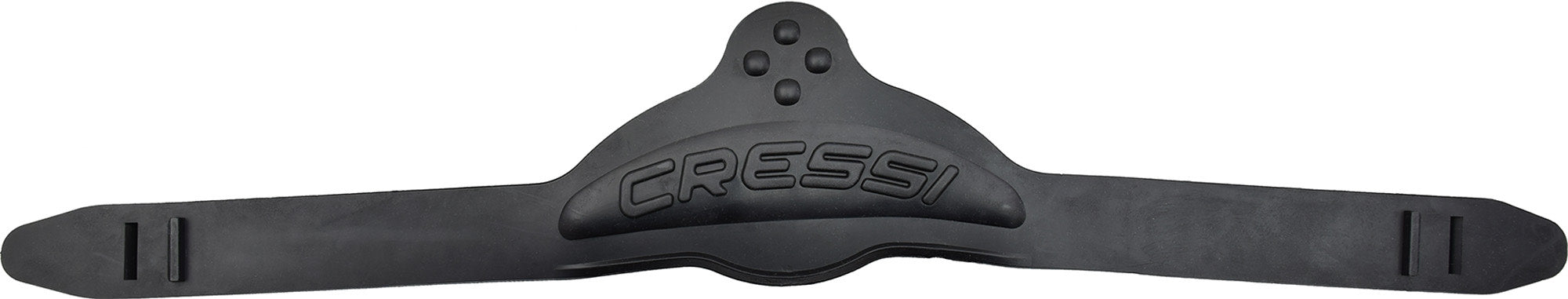 Cressi Scuba Fins Strap (Not Palau) - BZ170002 - Scuba Fins Strap (Not Palau) - Black / x1 - Scuba Diving