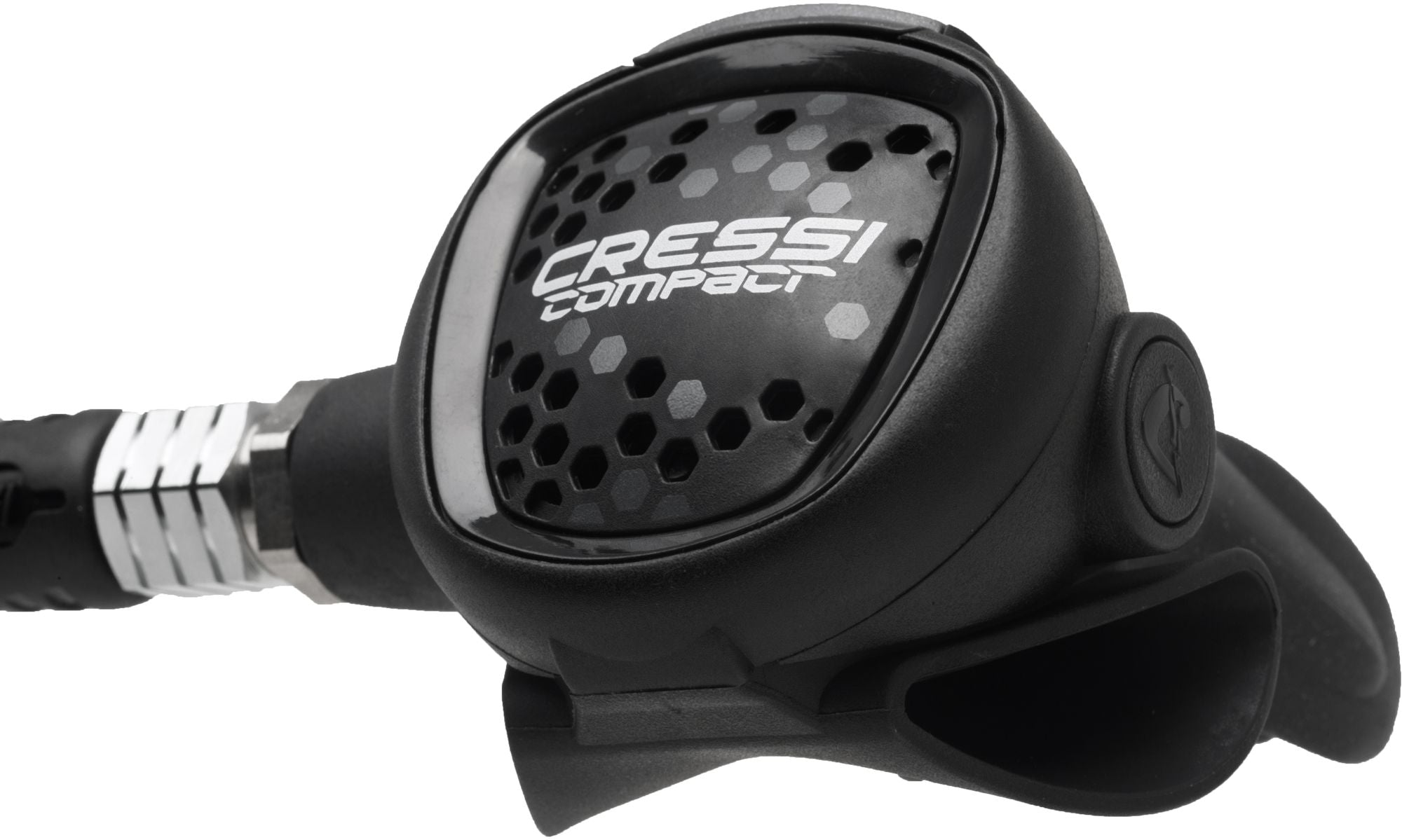 Cressi MC9 + Compact + Octopus Compact Regulator - WHY783051 - MC9 + Compact + Octopus Compact Regulator - Black / Yellow / INT - Scuba Diving
