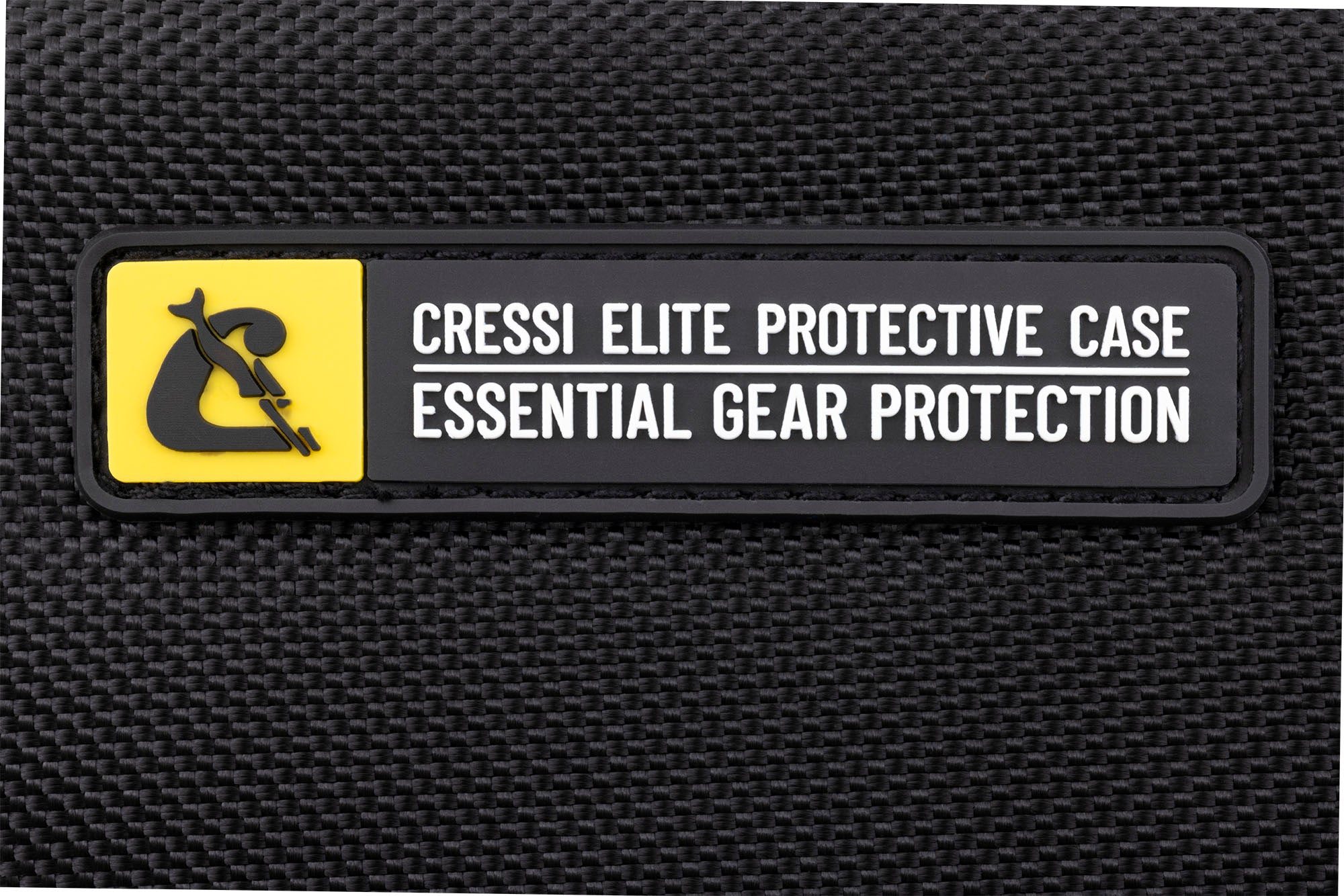 Cressi Elite Swim Goggles Case - DZ700200 - Elite Swim Goggles Case - Black / Yellow - Swimming