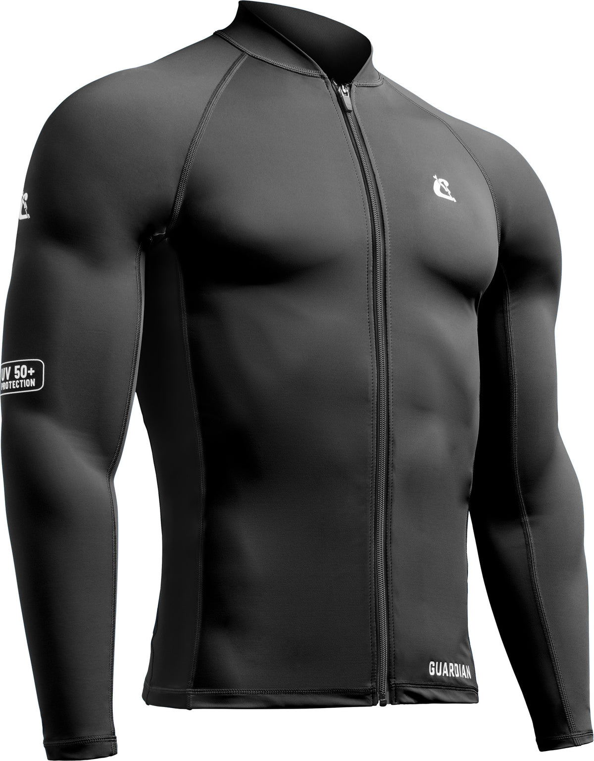 Guardian Man Long Sleeve Zip Top