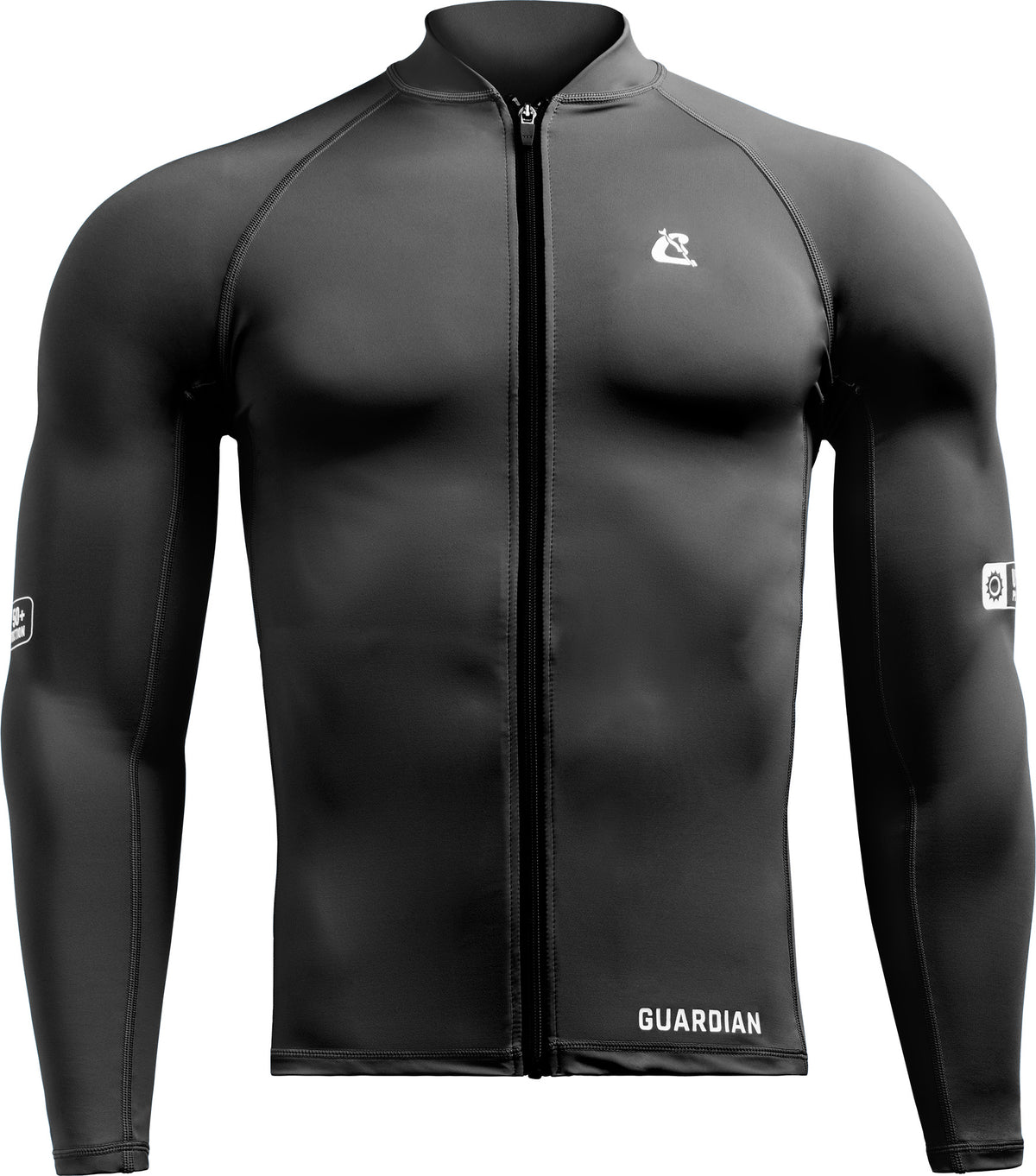 Guardian Man Long Sleeve Zip Top