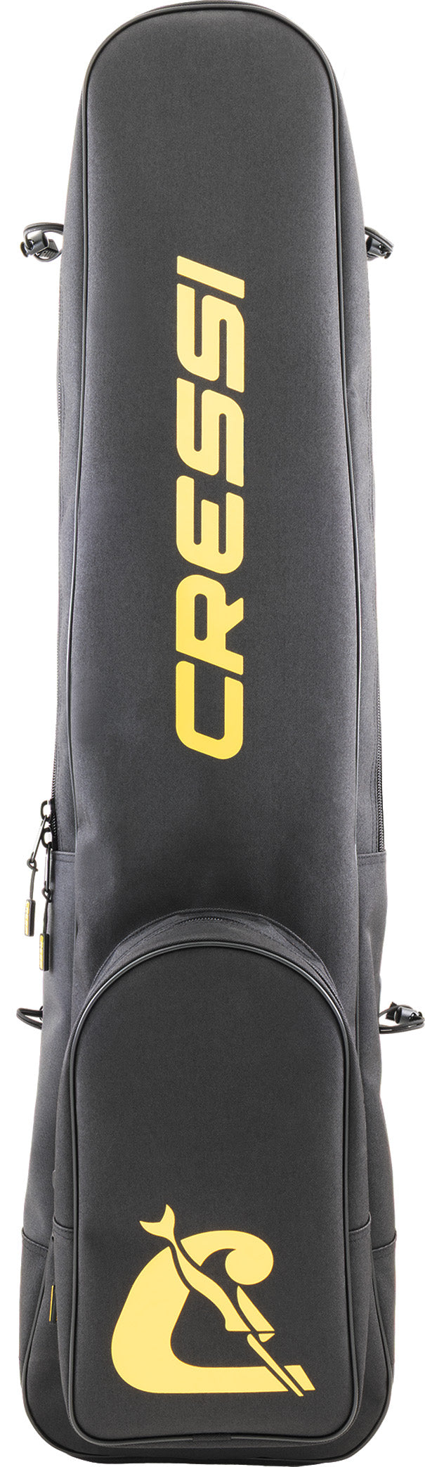 Cressi Helios Backpack - XVB990300 - Helios Backpack - Black / Yellow - Scuba Diving | Spearfishing | Freediving | Swimming | Snorkeling | Beach | Watersports