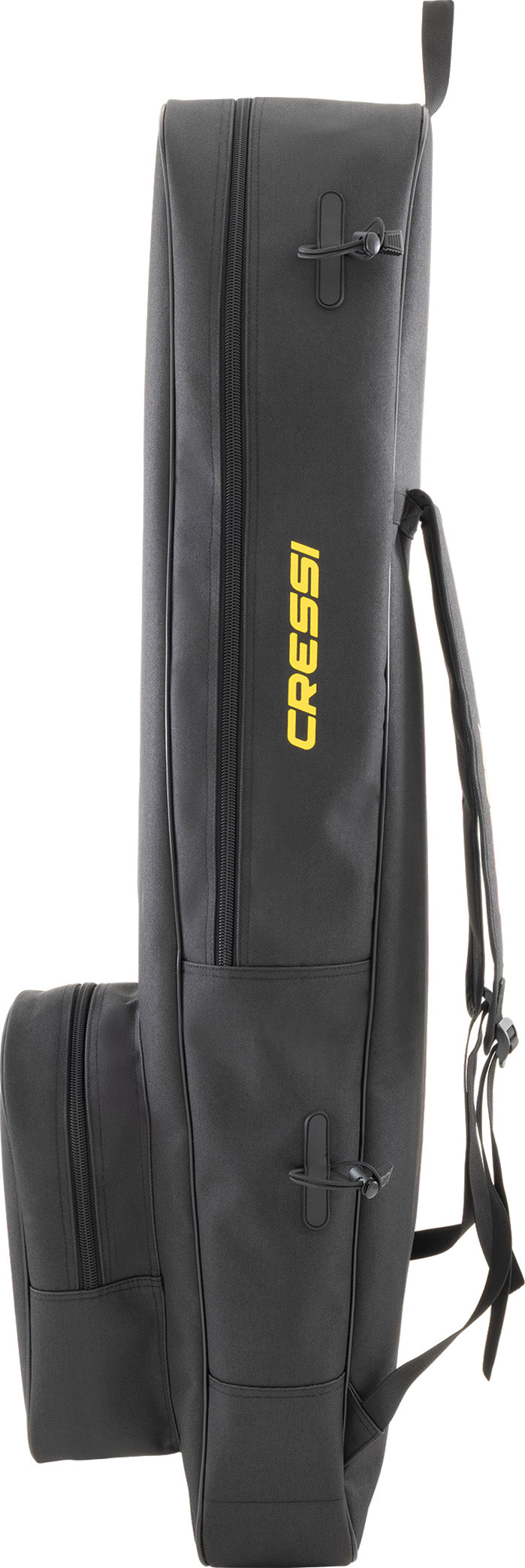 Cressi Helios Backpack - XVB990300 - Helios Backpack - Black / Yellow - Scuba Diving | Spearfishing | Freediving | Swimming | Snorkeling | Beach | Watersports