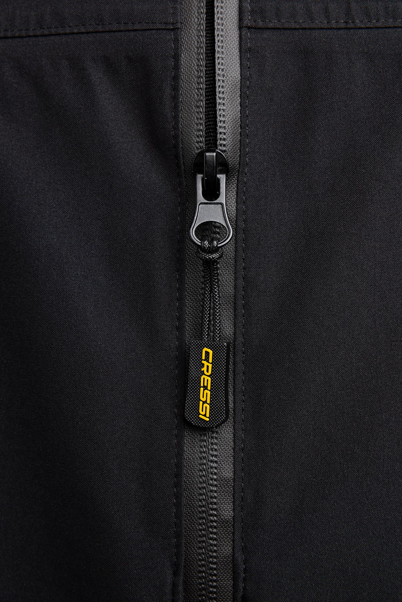 Cressi Cressi 1946 Hardshell Jacket - VA945901 - Cressi 1946 Hardshell Jacket - Black / Yellow / XS - Scuba Diving | Spearfishing | Freediving | Swimming | Snorkeling | Beach | Watersports