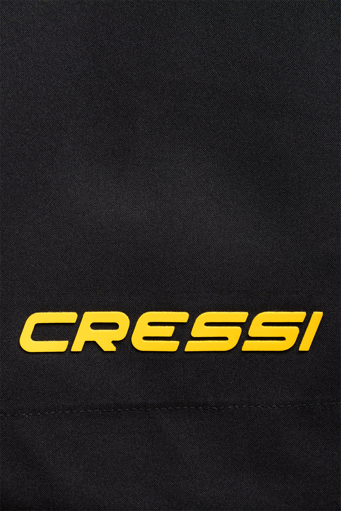 Cressi Cressi 1946 Hardshell Jacket - VA945901 - Cressi 1946 Hardshell Jacket - Black / Yellow / XS - Scuba Diving | Spearfishing | Freediving | Swimming | Snorkeling | Beach | Watersports