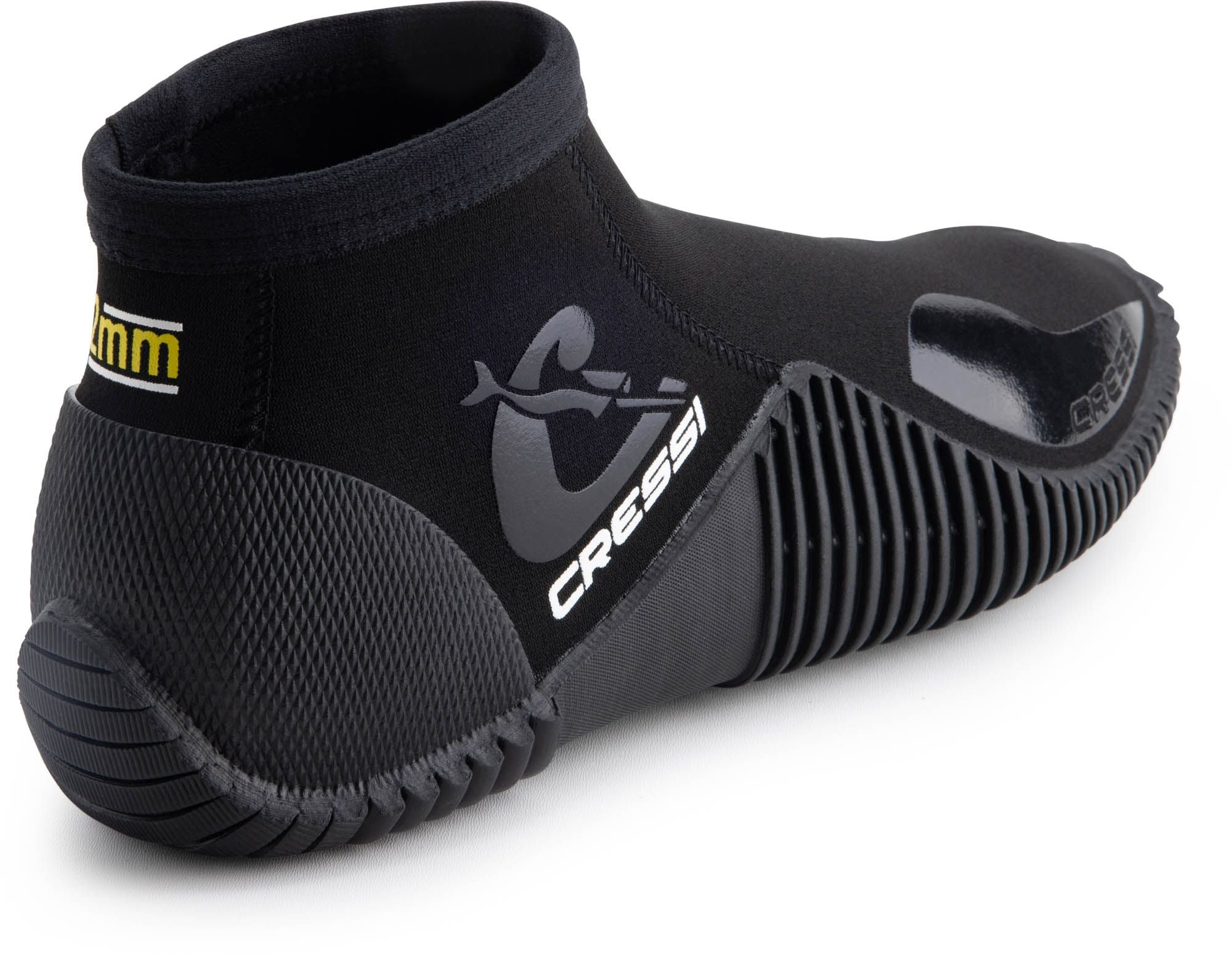 Cressi Low Boots - XLX430900 - Low Boots - Black / XS - EU 36/37 / 2 mm - Scuba Diving | Watersports