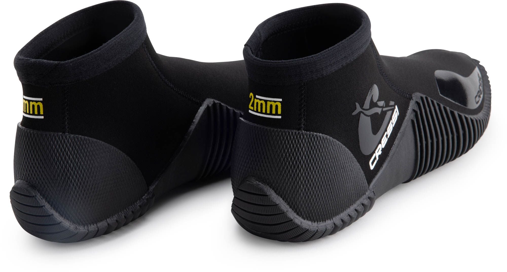 Cressi Low Boots - XLX430900 - Low Boots - Black / XS - EU 36/37 / 2 mm - Scuba Diving | Watersports