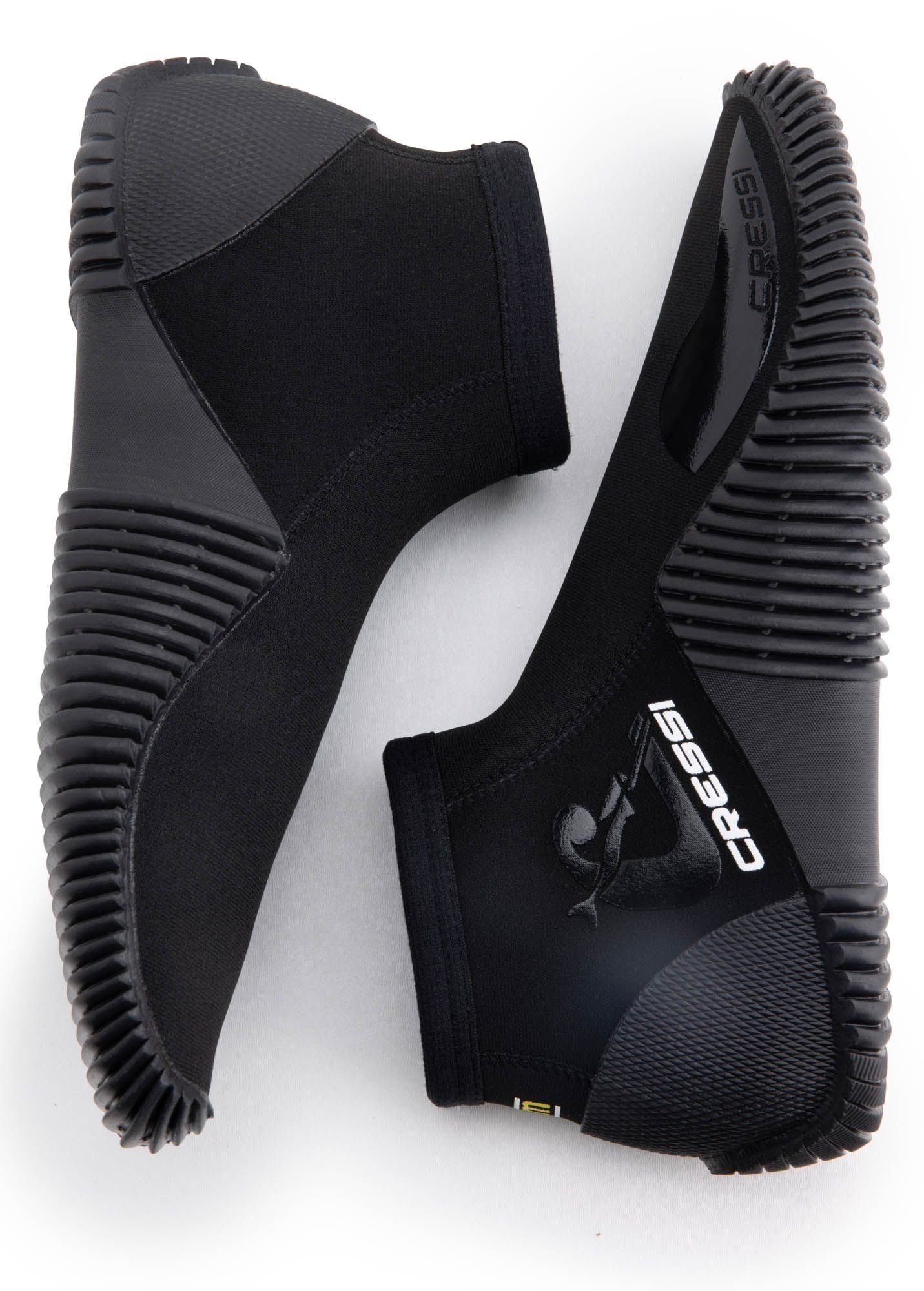Cressi Low Boots - XLX430900 - Low Boots - Black / XS - EU 36/37 / 2 mm - Scuba Diving | Watersports