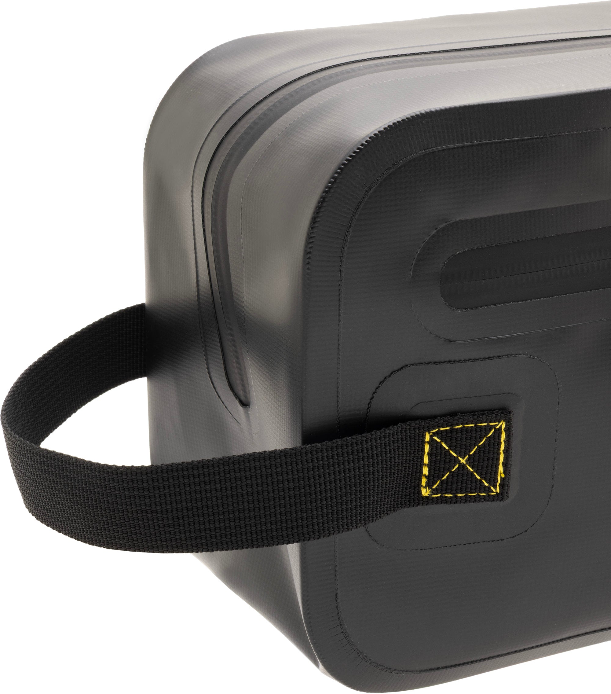 Cressi Lyos Dry Pouch - XUB992050 - Lyos Dry Pouch - Black / Yellow - Scuba Diving | Spearfishing | Freediving | Swimming | Snorkeling | Beach | Watersports