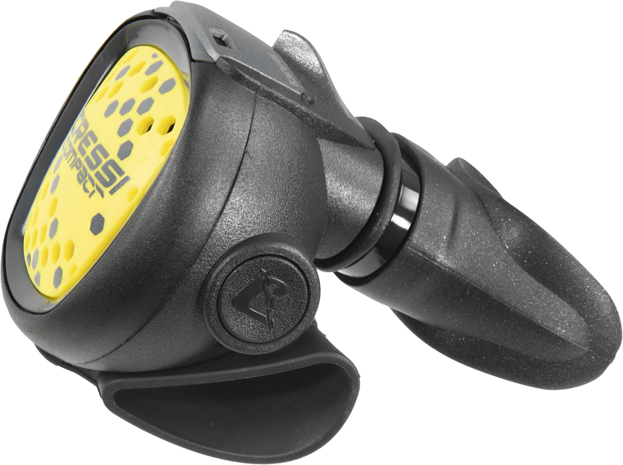 Cressi MC9 + Compact + Octopus Compact Regulator - WHY783051 - MC9 + Compact + Octopus Compact Regulator - Black / Yellow / INT - Scuba Diving
