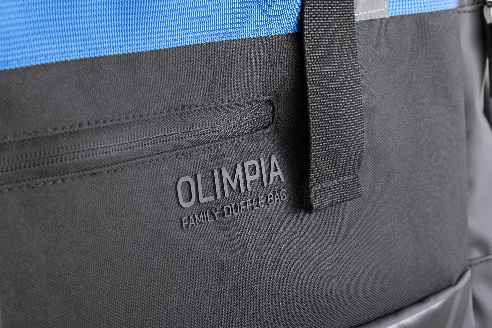 Cressi Olimpia Duffel Bag - UB939252 - Olimpia Duffel Bag - Black / Blue / 45 L - Swimming