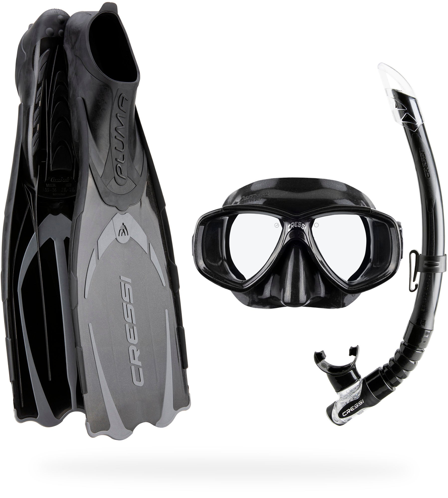 Set Snorkeling CRESSI Musa Explorer - Maschera, Pinne E Snorkel Per Adulti, Ideale Per Viaggi E Nuoto - Foto 12