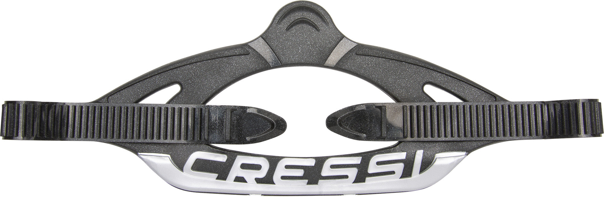 Cressi Professional Mask strap - DZ223505 - Professional Mask strap - Black / Grey - Scuba Diving | Spearfishing | Freediving | Snorkeling