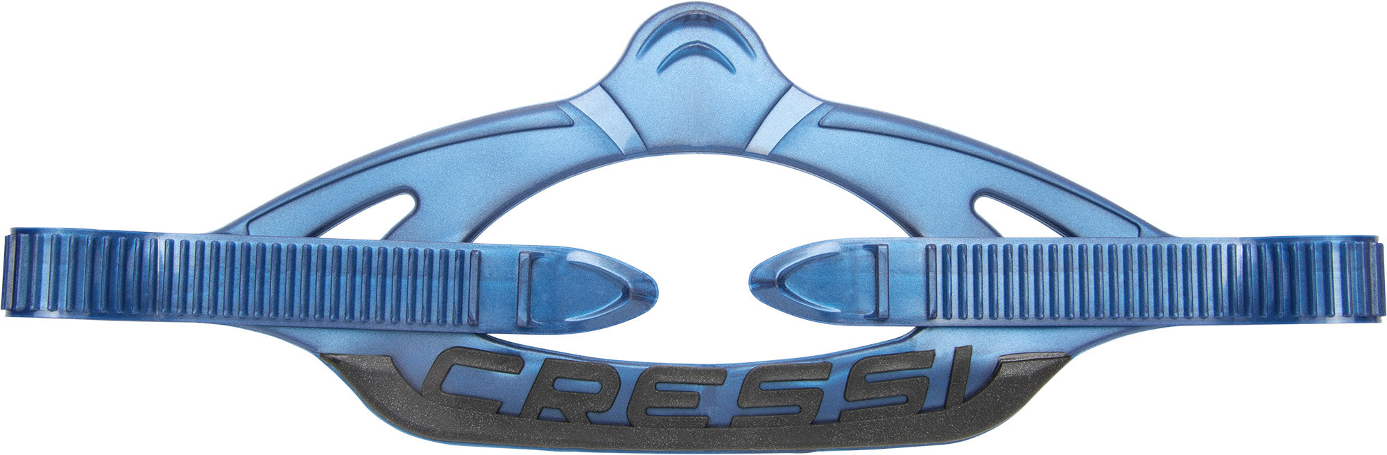 Cressi Professional Mask strap - DZ223220 - Professional Mask strap - Blue Metal - Scuba Diving | Spearfishing | Freediving | Snorkeling