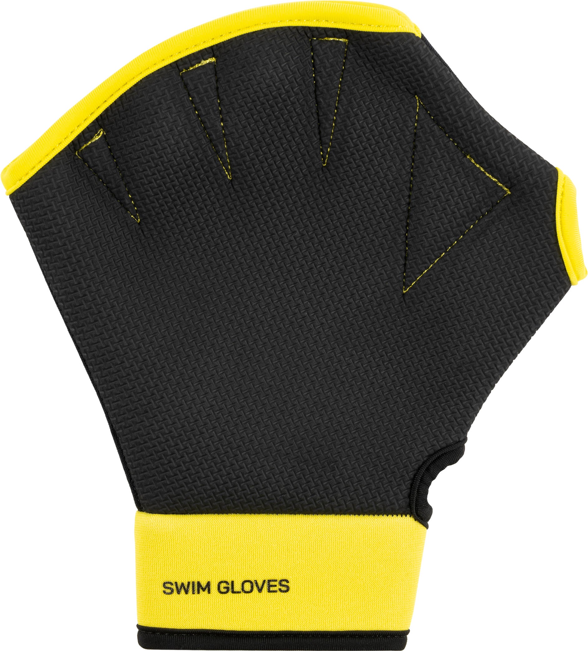 Cressi Aqua Boost Swim Gloves - DF201512 - Aqua Boost Swim Gloves - Black / Yellow / S - Swimming