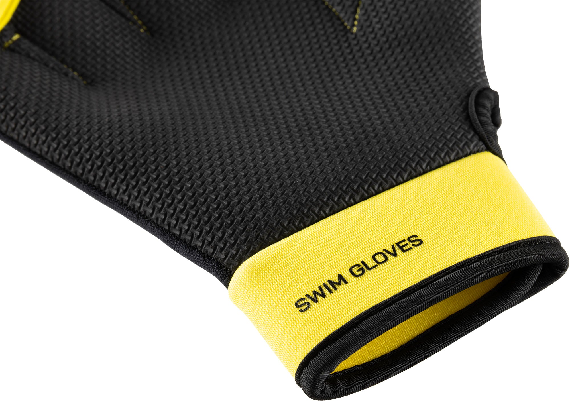 Cressi Aqua Boost Swim Gloves - DF201512 - Aqua Boost Swim Gloves - Black / Yellow / S - Swimming