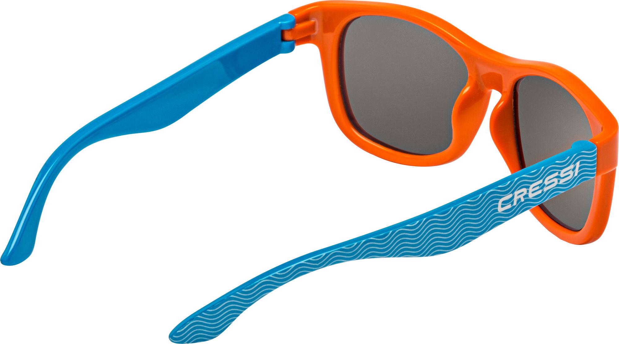 Cressi Teddy Sunglasses - XDB100432 - Teddy Sunglasses - Yellow / Blue / Blue Mirrored lens / Years 3/5 - Beach | Watersports