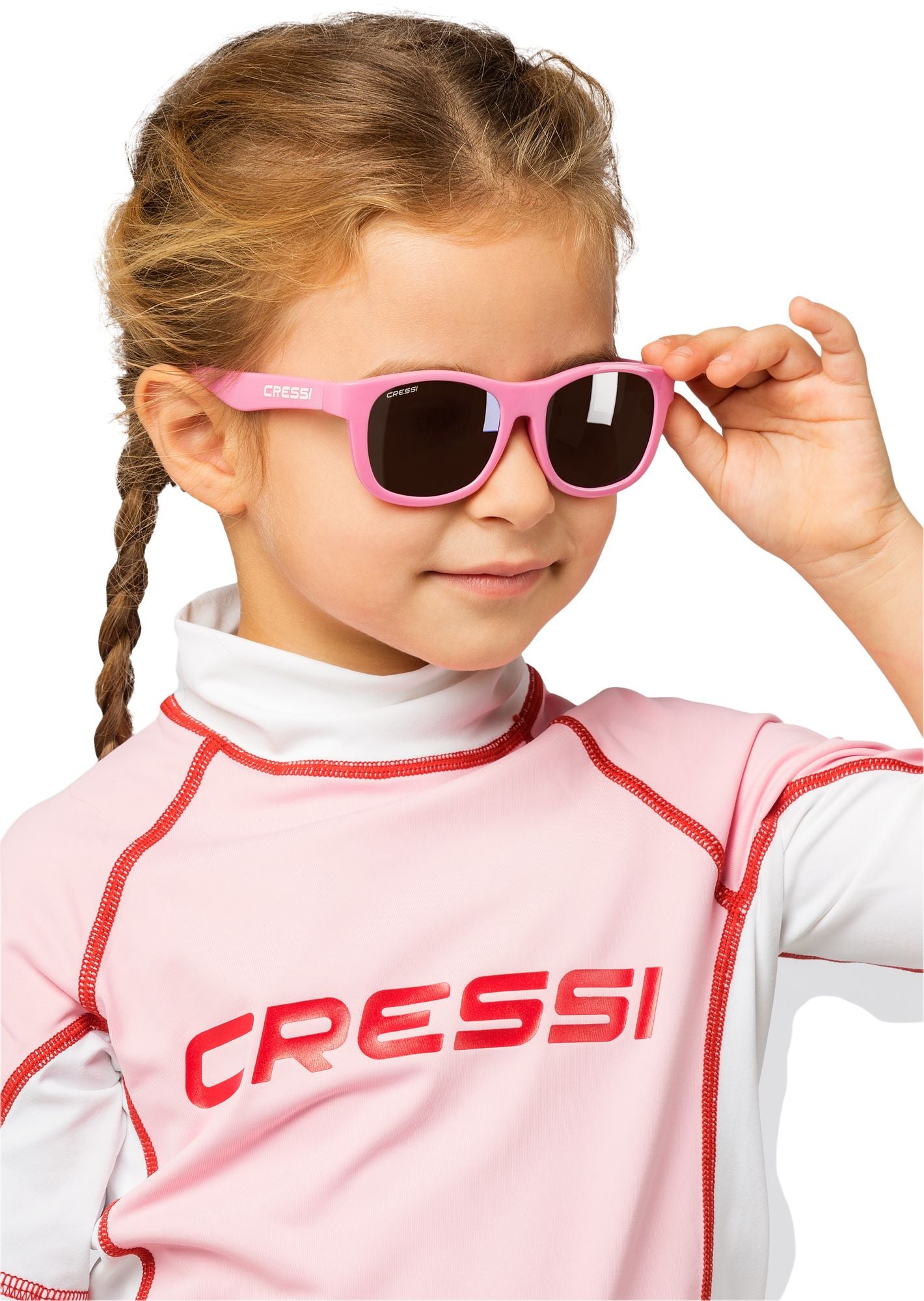 Cressi Teddy Sunglasses - XDB100432 - Teddy Sunglasses - Yellow / Blue / Blue Mirrored lens / Years 3/5 - Beach | Watersports