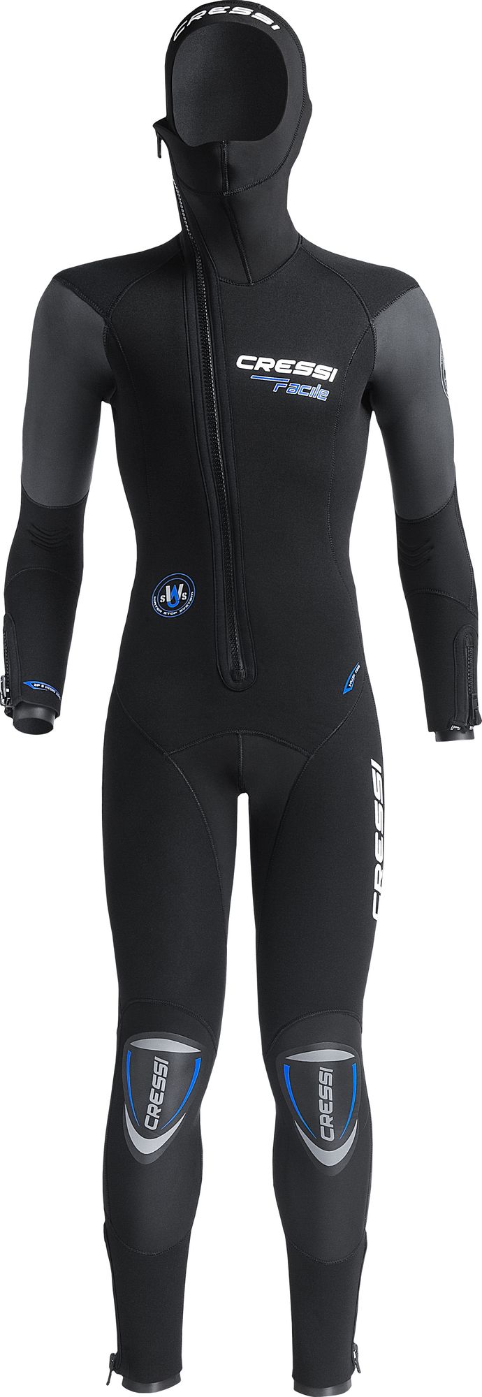 Facile Man One-Piece Wetsuit 8 mm