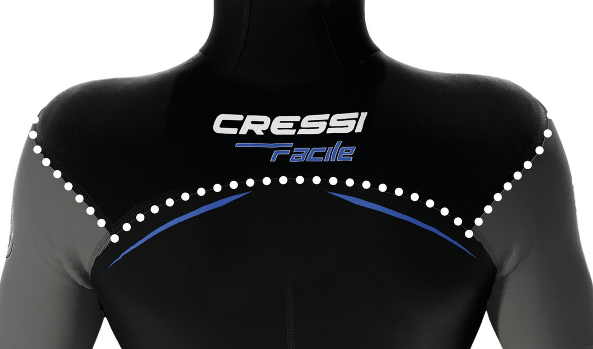 Facile Man One-Piece Wetsuit 8 mm