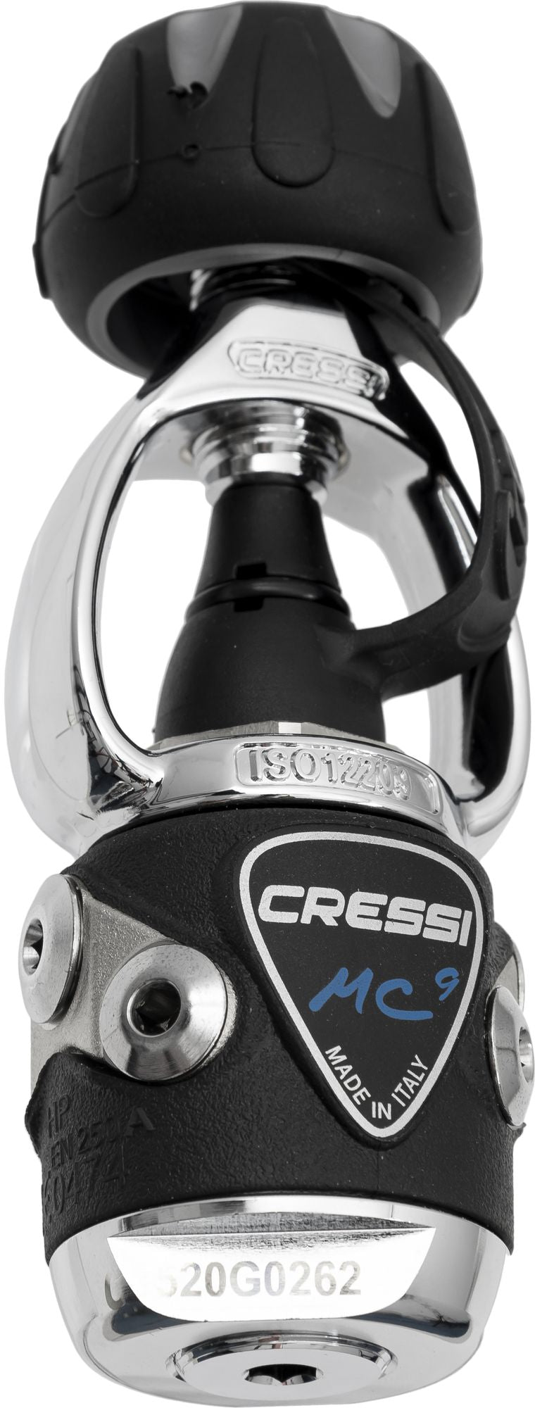 Cressi MC9 1St Stage Only - HZ820097 - MC9 1St Stage Only - Black / INT - Scuba Diving