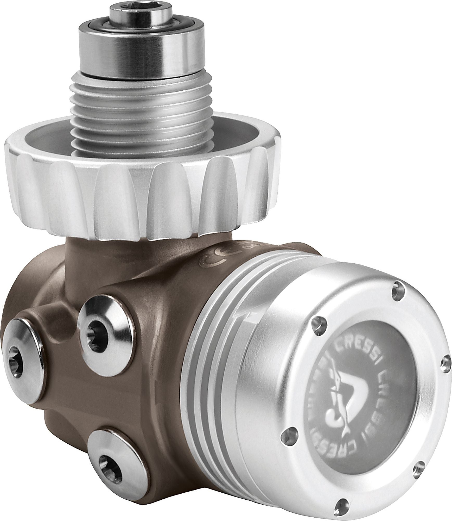 Cressi T10 SC PVD 1St Stage Only - HZ991008 - T10 SC PVD 1St Stage Only - Copper / INT - Scuba Diving