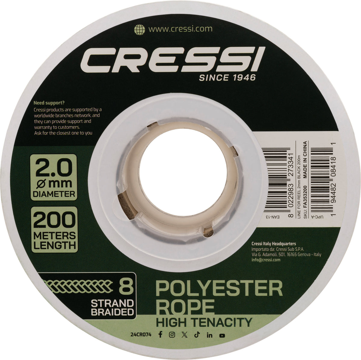 Reel Line 2 mm
