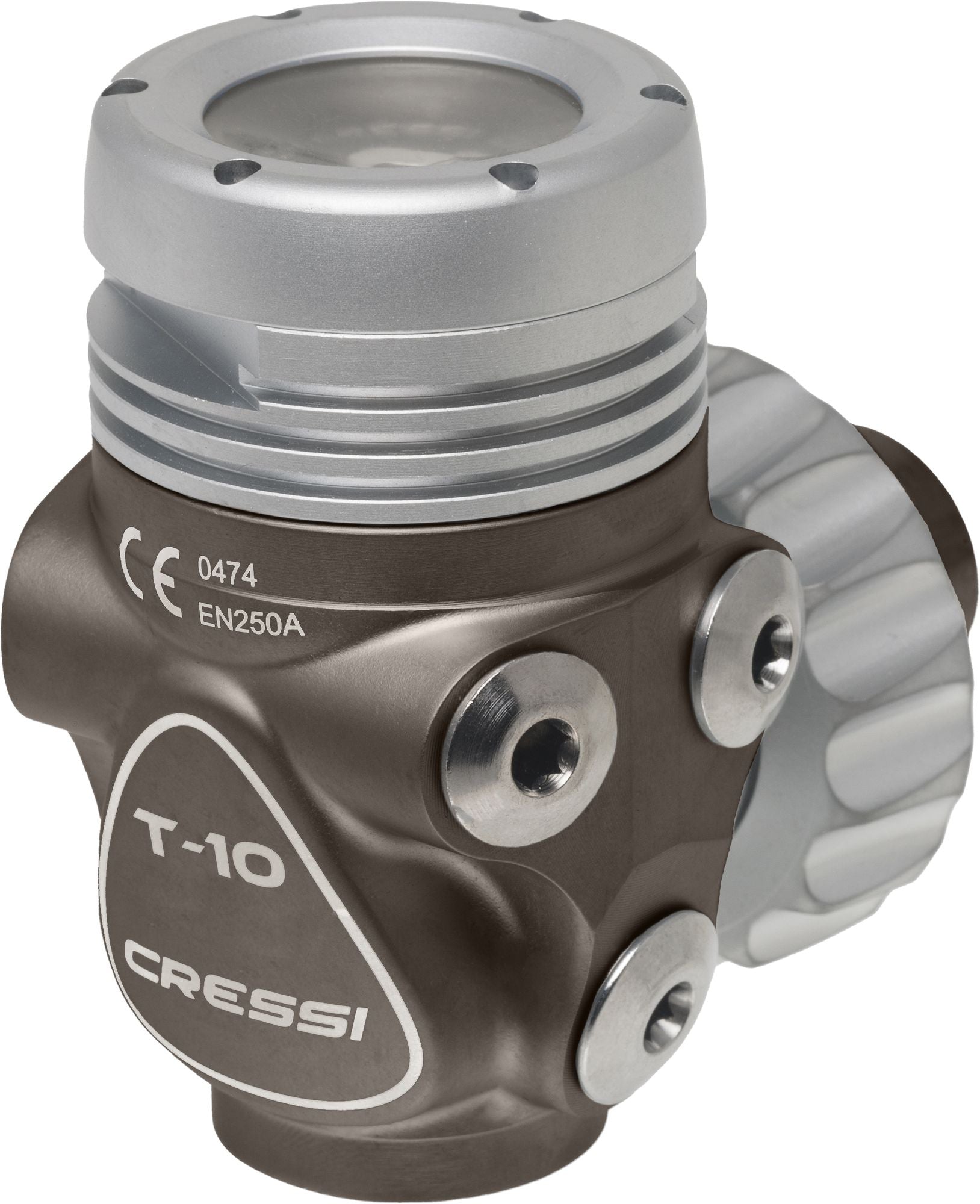 Cressi T10 SC PVD 1St Stage Only - HZ991009 - T10 SC PVD 1St Stage Only - Copper / DIN - Scuba Diving