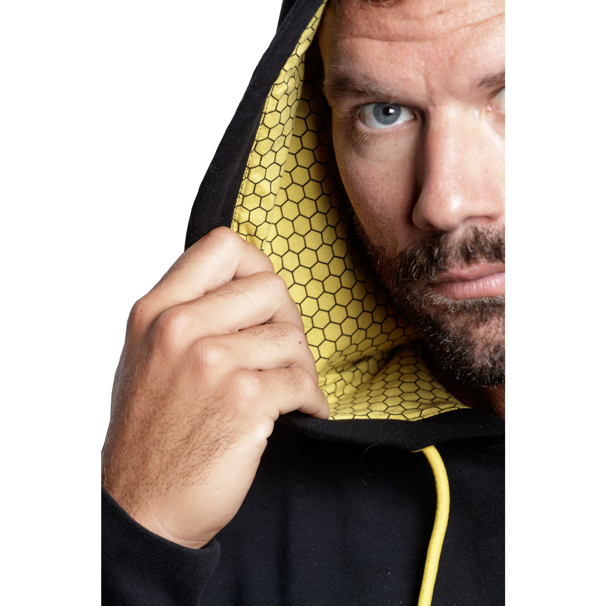 Cressi Cressi 1946 Hoodie - VA945601 - Cressi 1946 Hoodie - Black / Yellow / XS - Scuba Diving | Spearfishing | Freediving | Swimming | Snorkeling | Beach | Watersports