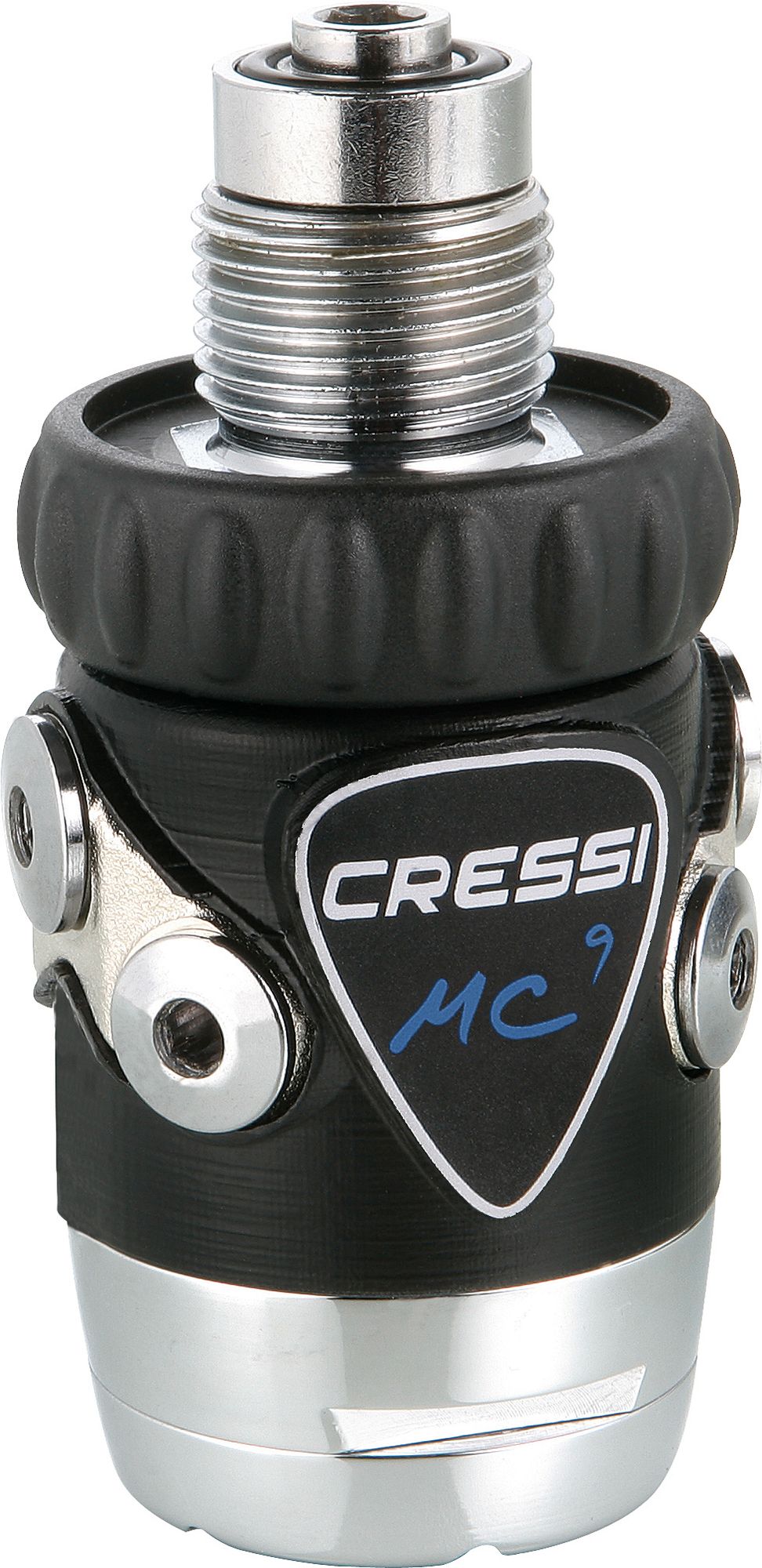 Cressi MC9-SC 1St Stage Only - HZ820096 - MC9-SC 1St Stage Only - Black / DIN - Scuba Diving