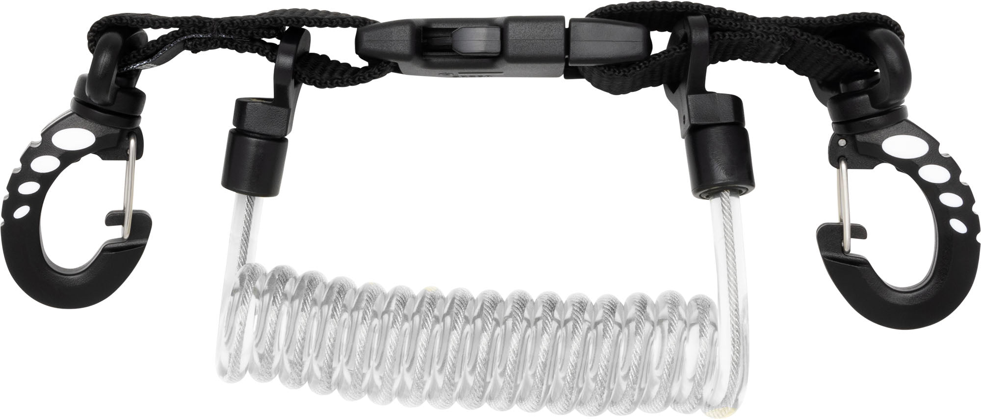 Spiralförmige Schlaufe mit Clip