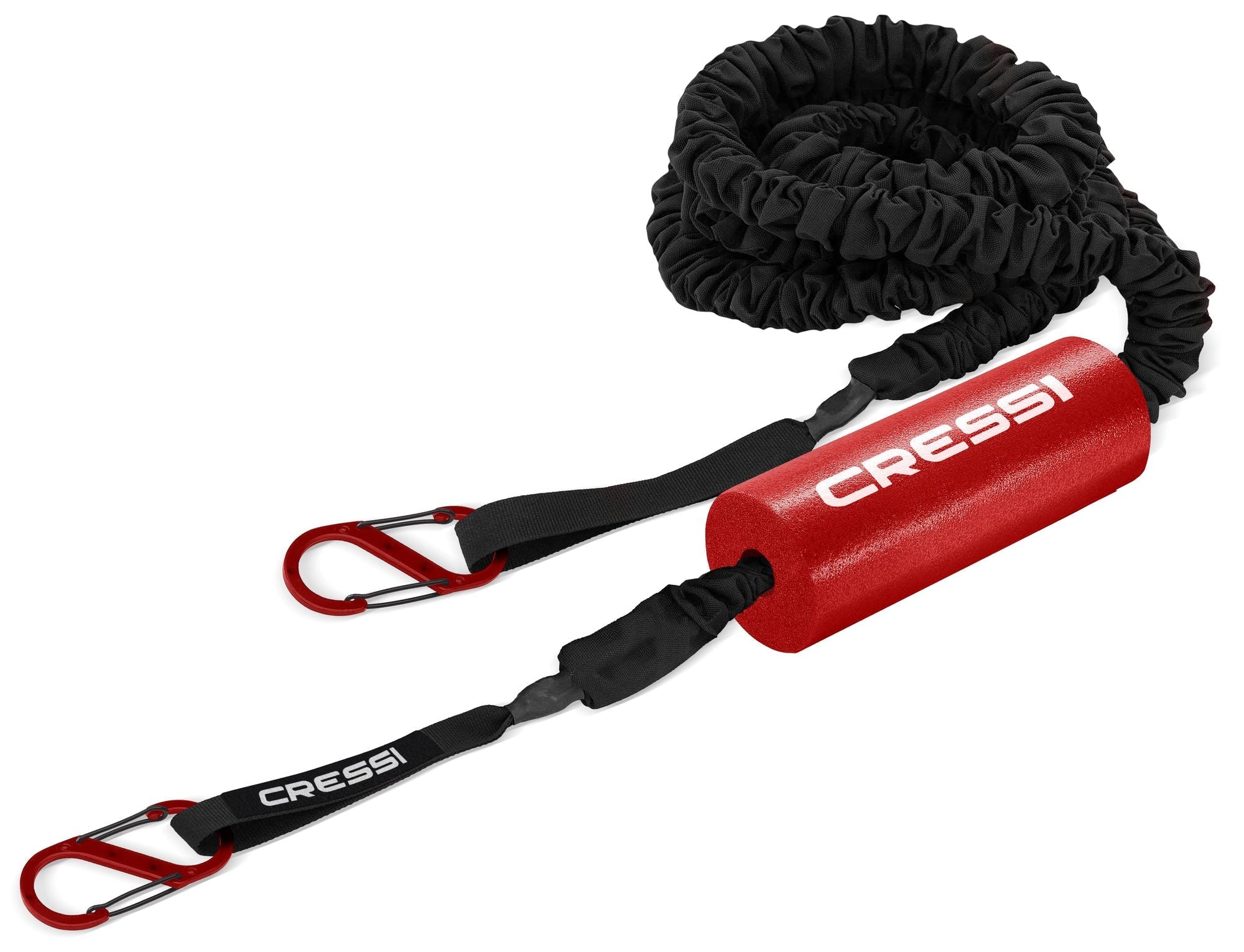 Cinghia Da Traino E Ormeggio Per SUP - Leash Elastico Con Moschettone E Galleggiante - Foto 3