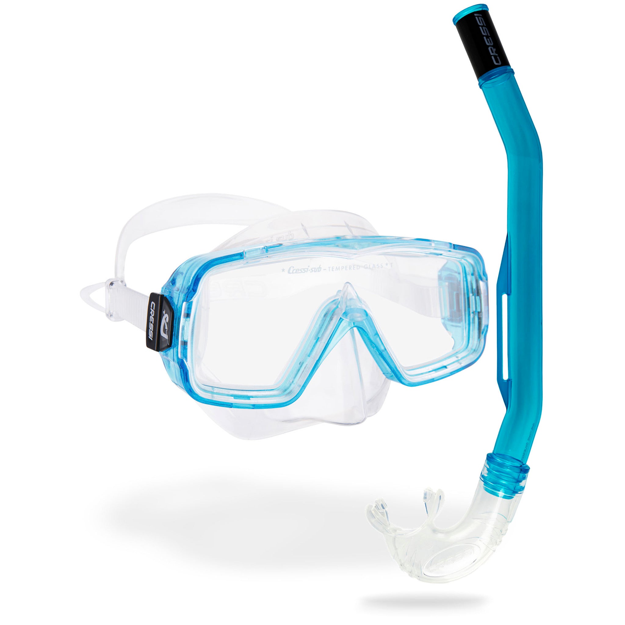 Cressi Sirena + Island 2.0 Snorkeling Combo