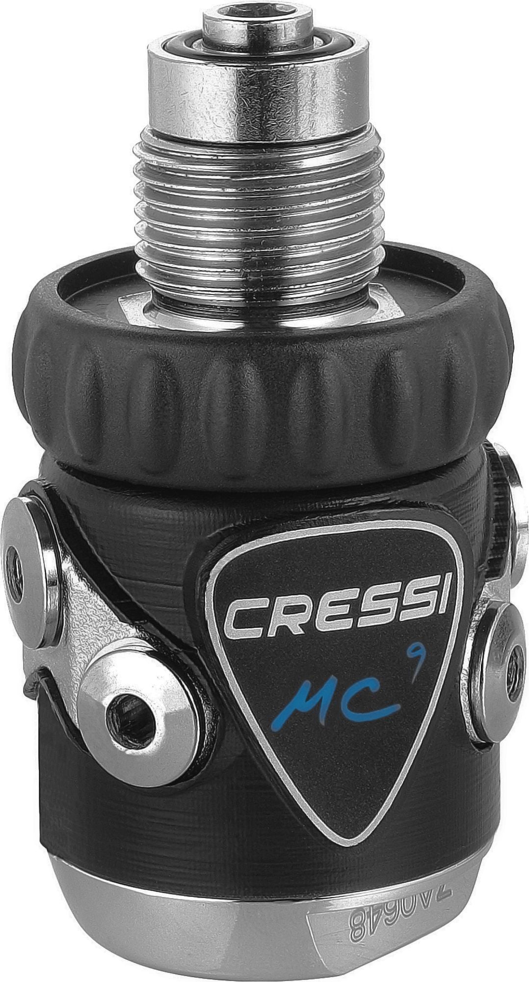 Cressi MC9 1St Stage Only - HZ820098 - MC9 1St Stage Only - Black / DIN - Scuba Diving
