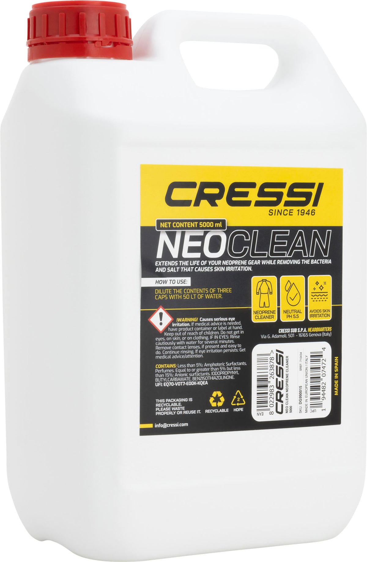 Neo Clean Neoprene Cleaner 5 l