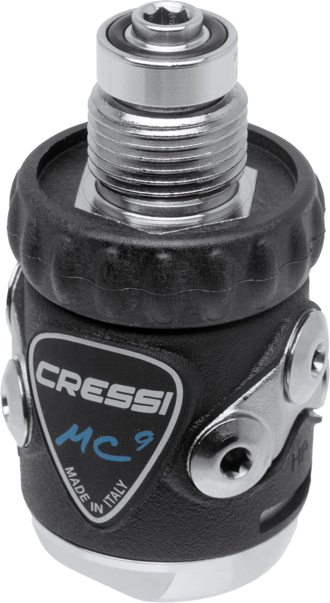 Cressi MC9 1St Stage Only - HZ820097 - MC9 1St Stage Only - Black / INT - Scuba Diving