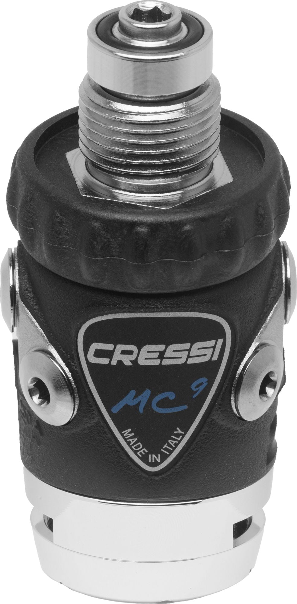 Cressi MC9-SC 1St Stage Only - HZ820095 - MC9-SC 1St Stage Only - Black / INT - Scuba Diving