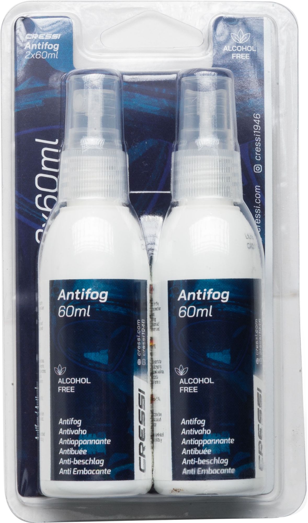 Cressi Spray Anti-Fog anti-appannamento spiaggia immersion subacque apnea pesca mascher ricambi scuba diving spearfishing freediving snorkeling & beach mask accessor spare part anti-fog