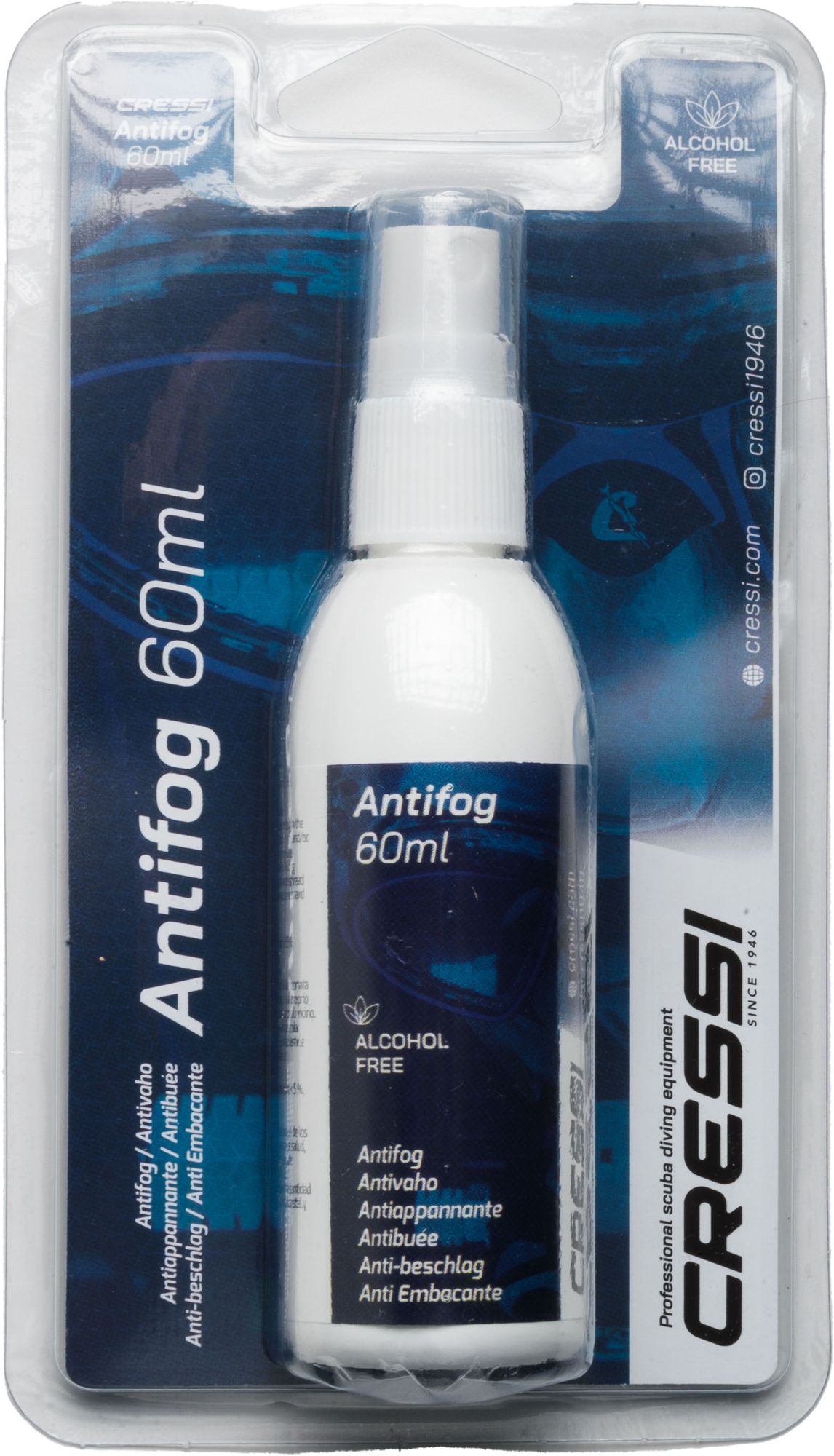 Cressi Spray Anti-Fog anti-appannamento spiaggia immersion subacque apnea pesca mascher ricambi scuba diving spearfishing freediving snorkeling & beach mask accessor spare part anti-fog