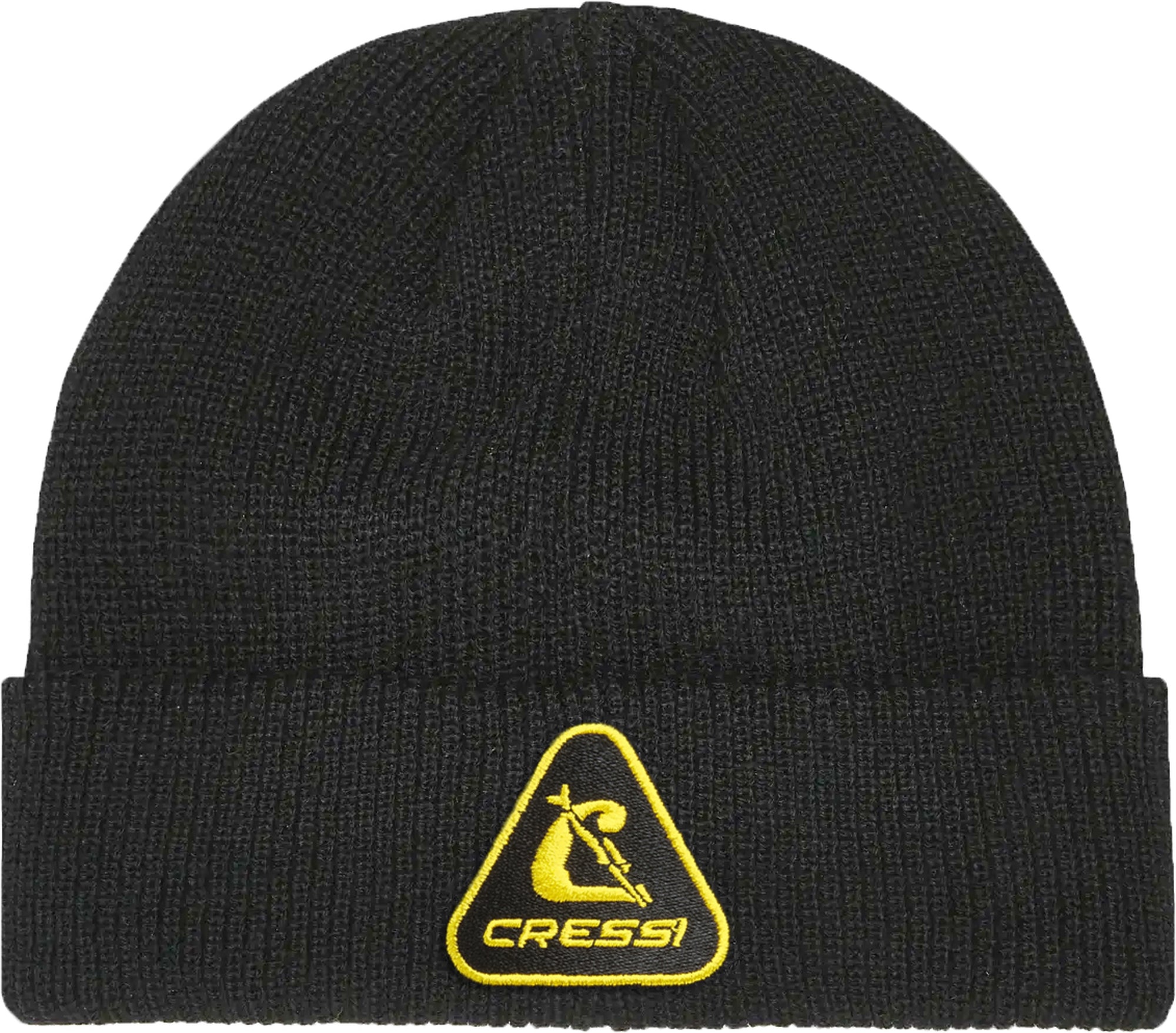 Cressi Cressi 1946 Beanie - VA900250 - Cressi 1946 Beanie - Black / Yellow - Scuba Diving | Spearfishing | Freediving | Swimming | Snorkeling | Beach | Watersports