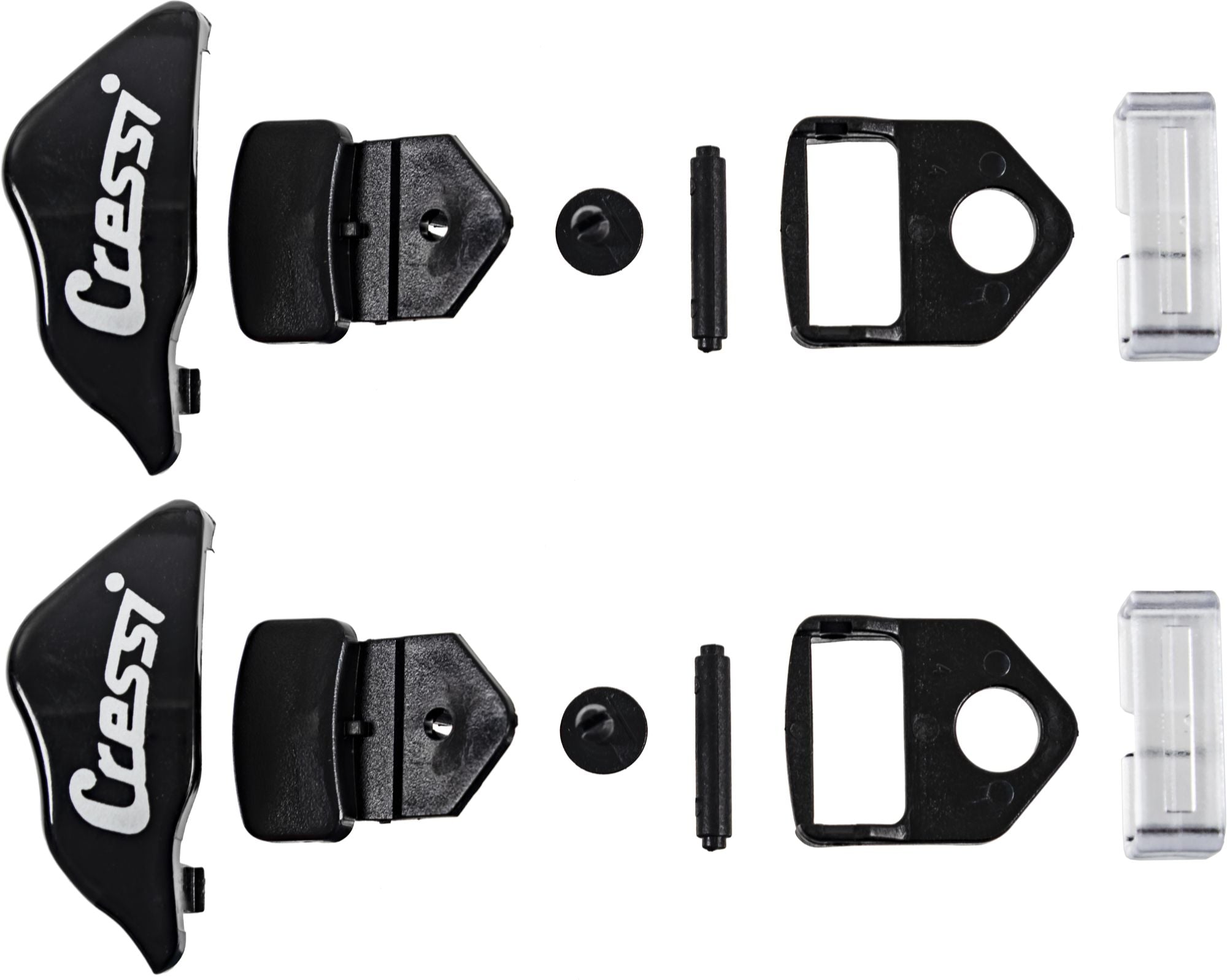 Cressi Big Eyes Buckles fibbie spiaggia immersion subacque mascher ricambi scuba diving snorkeling & beach mask accessor spare part buckles