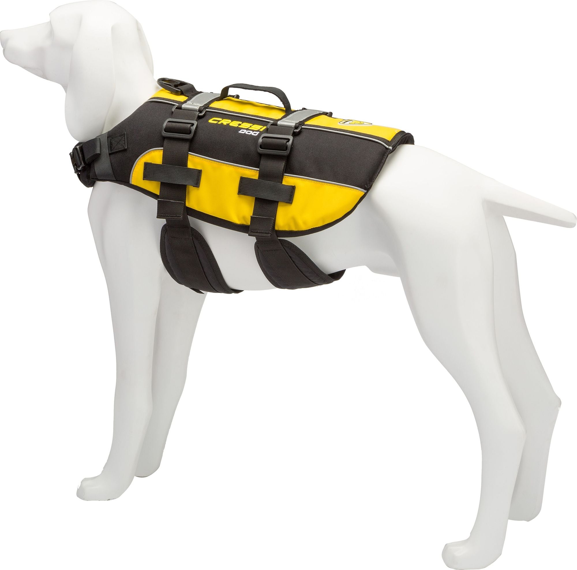Cressi Dlj Dog Life Jacket spiaggia cane snorkeling & beach paddling cressi dog life jacket