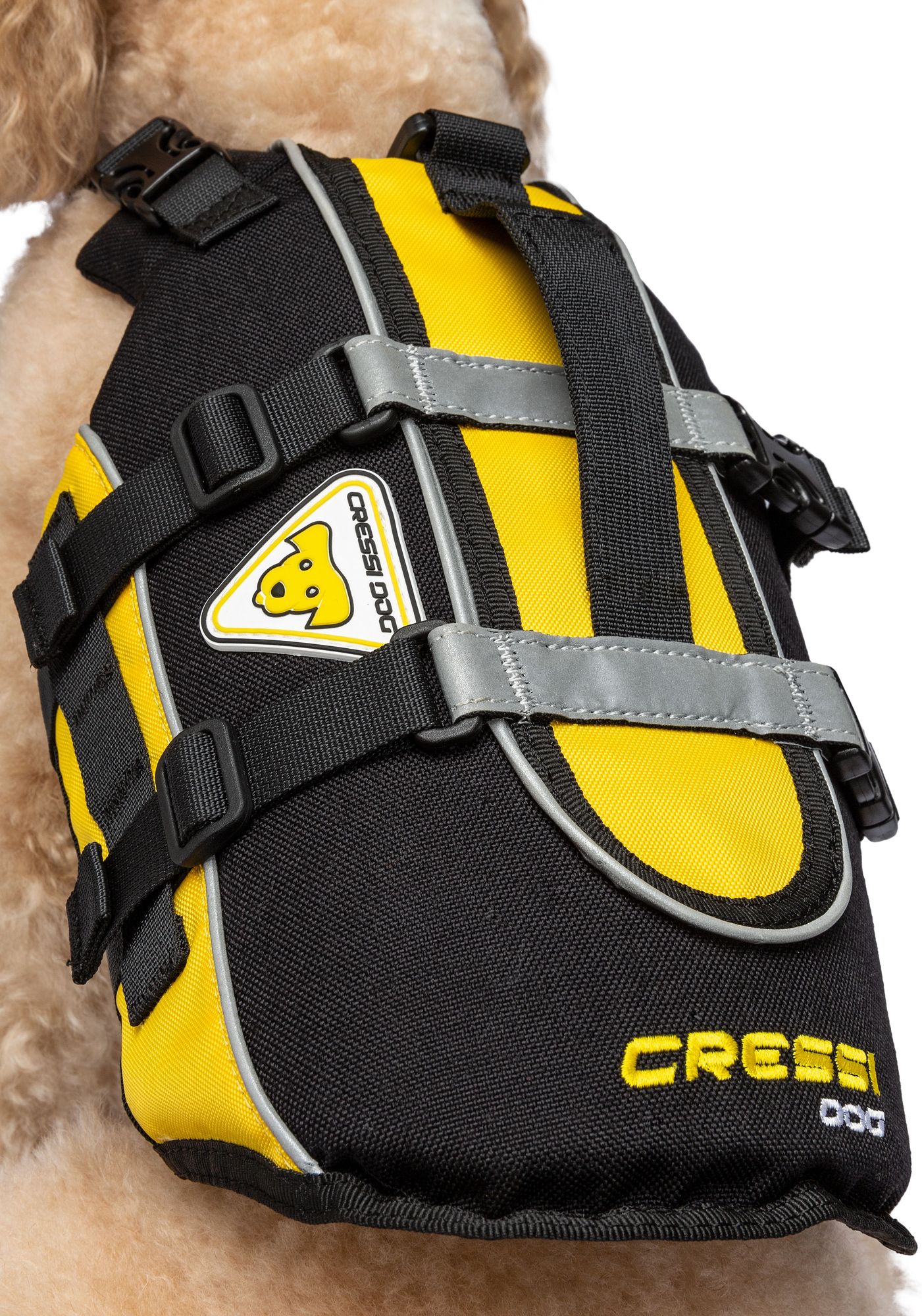 Cressi Dlj Dog Life Jacket spiaggia cane snorkeling & beach paddling cressi dog life jacket