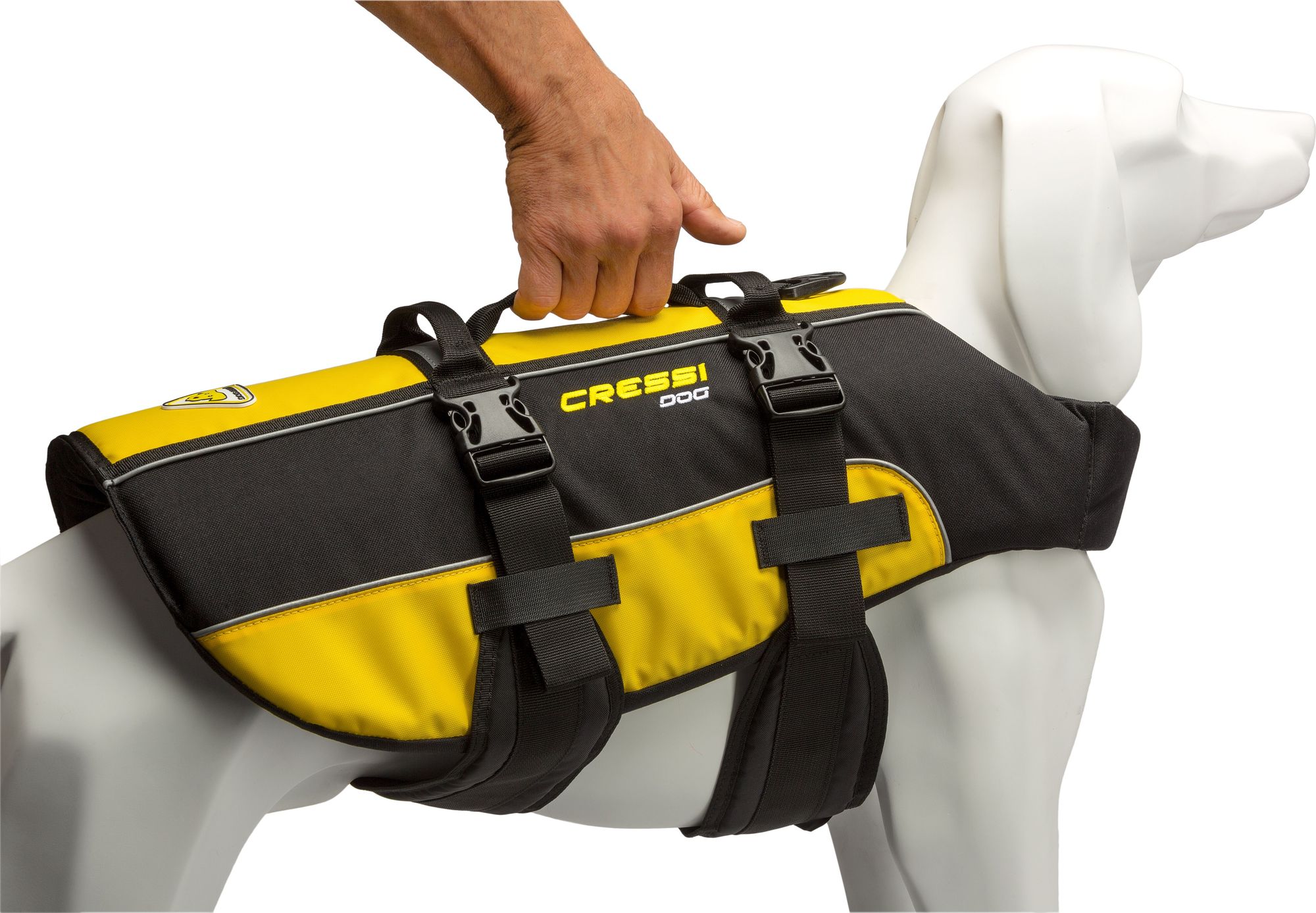 Cressi Dlj Dog Life Jacket spiaggia cane snorkeling & beach paddling cressi dog life jacket