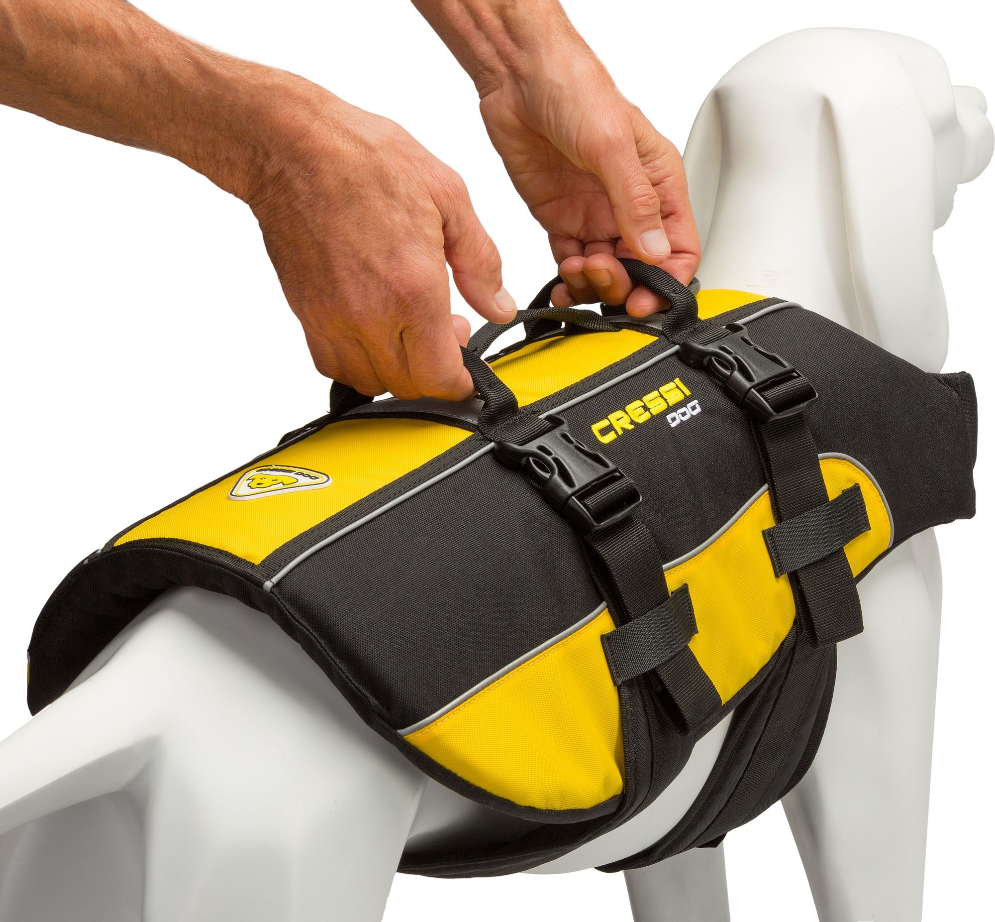 Cressi Dlj Dog Life Jacket spiaggia cane snorkeling & beach paddling cressi dog life jacket