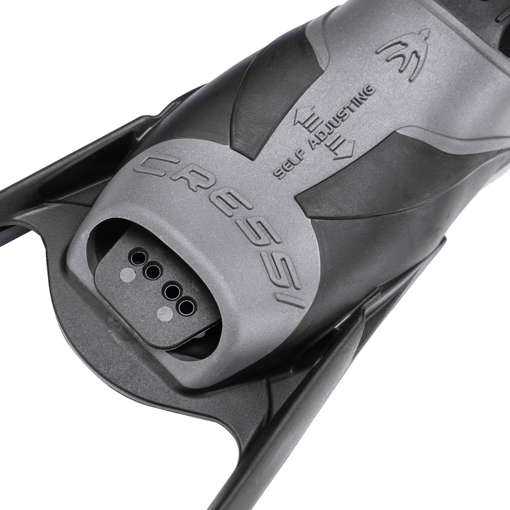 Cressi Gara Modular Fins Foot Pocket - BH005036 - Gara Modular Fins Foot Pocket - Black / Grey / EU 36/37 - Spearfishing | Freediving