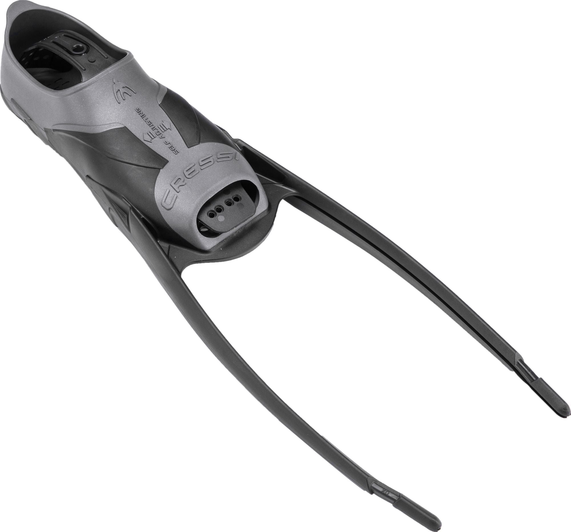 Cressi Gara Modular Fins Foot Pocket - BH005036 - Gara Modular Fins Foot Pocket - Black / Grey / EU 36/37 - Spearfishing | Freediving