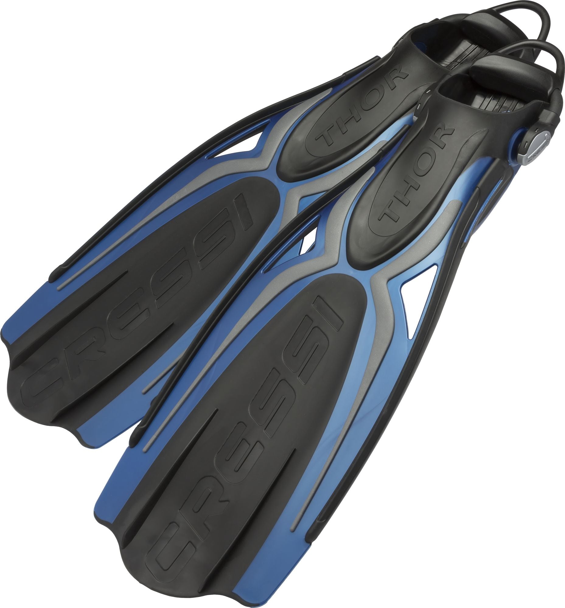 Cressi Thor Ebs Fins pinne immersion subacque pinn scarpett apert pal lung scuba diving long blade open heel fins adult