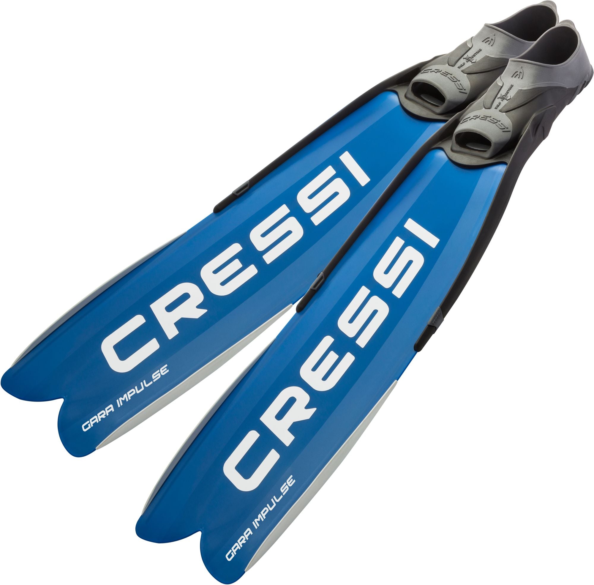 Cressi Gara Modular Impulse Fins pinne apnea pesca pinn scarpett chius pal lung spearfishing freediving long blade full foot fins adult
