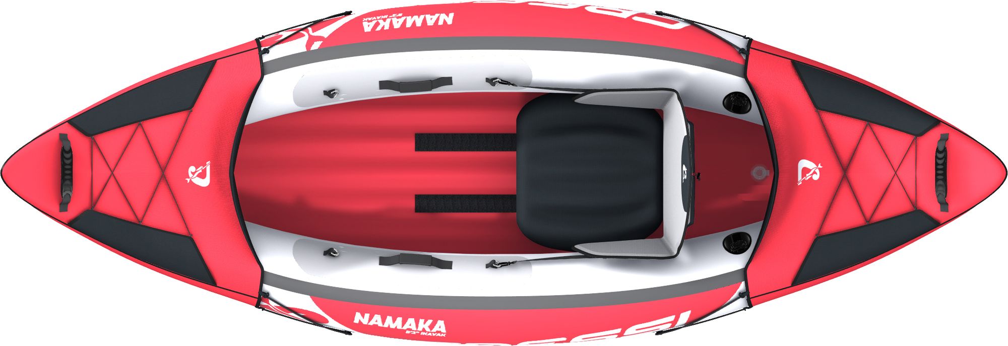 Cressi Namaka Ikayak Set gonfiabile singolo doppio paddling inflatable kayak single double seat set